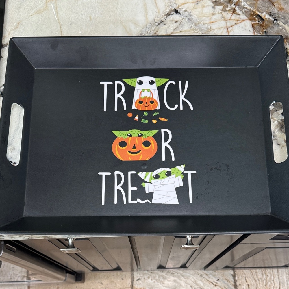 Star Wars Black Trick or Treat Tray